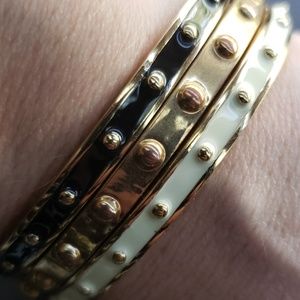 Set of 3 Kate Spade bangle bracelets
